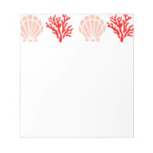 Bloc-notes Sea Shells et Coral (Devant)