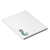 Bloc-notes Seahorse turquoise (Incliné)