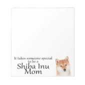 Bloc-notes Shiba Inu Mom (Devant)