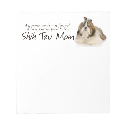 Bloc-notes Shih Tzu Mom (Devant)