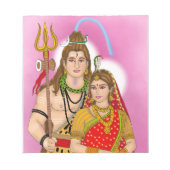 Bloc-notes Shiva Parvati (Devant)