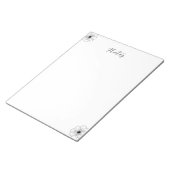 Bloc-notes simple (Incliné)