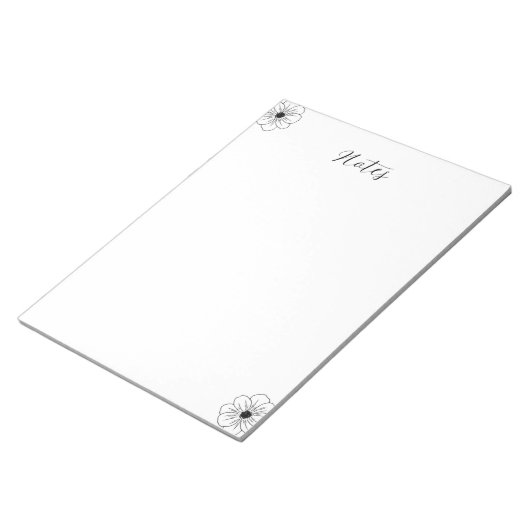 Bloc-notes simple (Incliné)