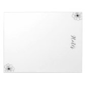 Bloc-notes simple (Devant)