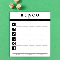 Bloc-notes simple noir et blanc pour carte de scor