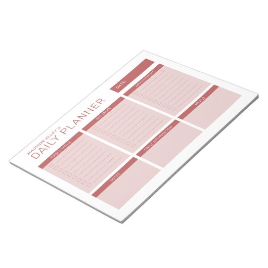 Bloc-notes simple, professionnel et quotidien (Incliné)