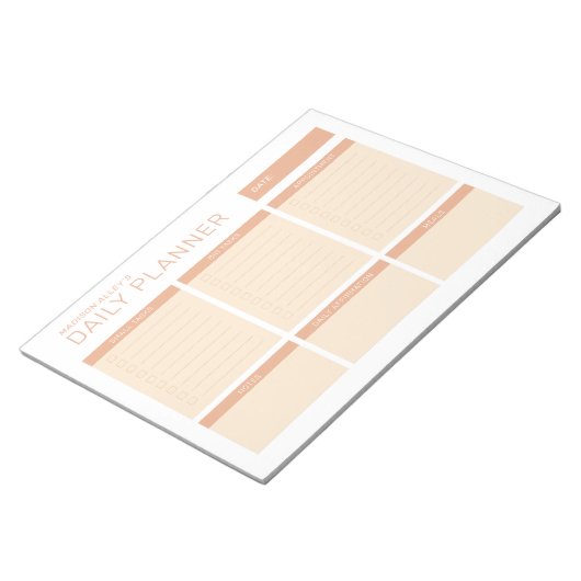 Bloc-notes simple, professionnel et quotidien (Incliné)