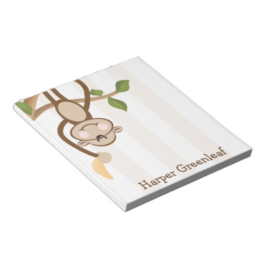 Bloc-notes singe personnalisé (Incliné)