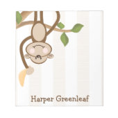 Bloc-notes singe personnalisé (Devant)