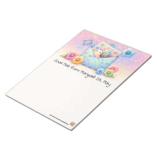 Bloc-notes Snail Mail Happy Mail (Incliné)