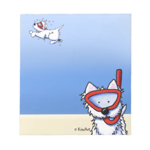 Bloc-notes Snorkel Westies