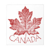 Bloc-notes souvenir Canada Cadeaux Vintage Canada (Devant)