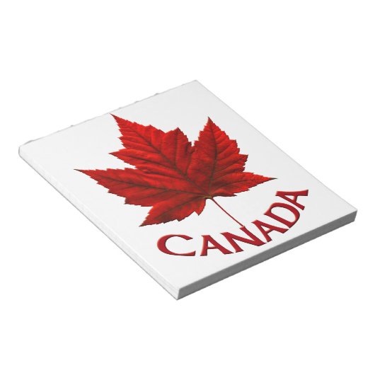 Bloc-notes souvenir Canada Fun Canada Cadeaux Note (Incliné)