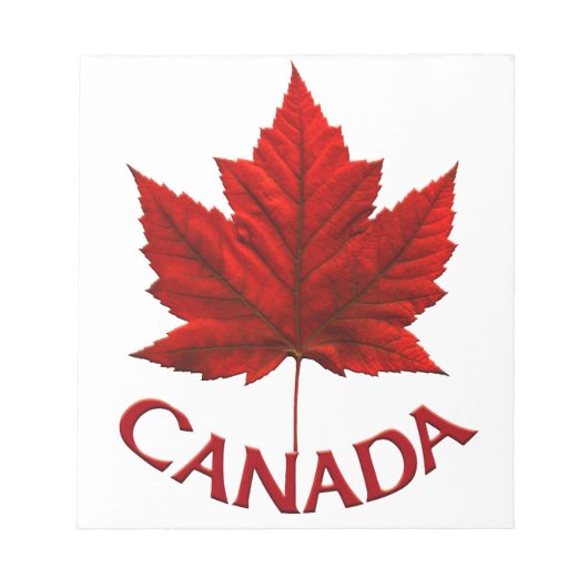 Bloc-notes souvenir Canada Fun Canada Cadeaux Note (Devant)