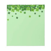 Bloc-notes St. Patrick's Clovers (Devant)