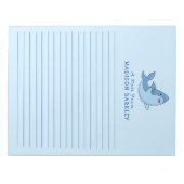 Bloc-notes stationnaire Kawaii pour enfants de req (Devant)