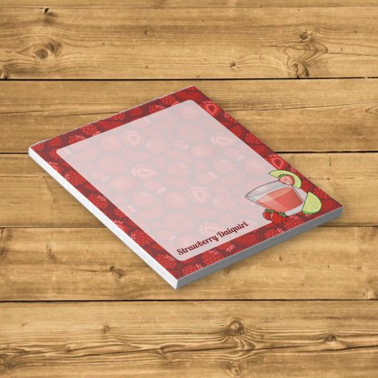 Bloc-notes Strawberry Daiquiri