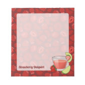 Bloc-notes Strawberry Daiquiri (Devant)