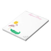 Bloc-notes Sun Alligator pour Flamant rose tropica (Tourné)