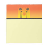Bloc-notes Sunset (Devant)
