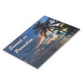 Bloc-notes Sunset in Paradise (Incliné)