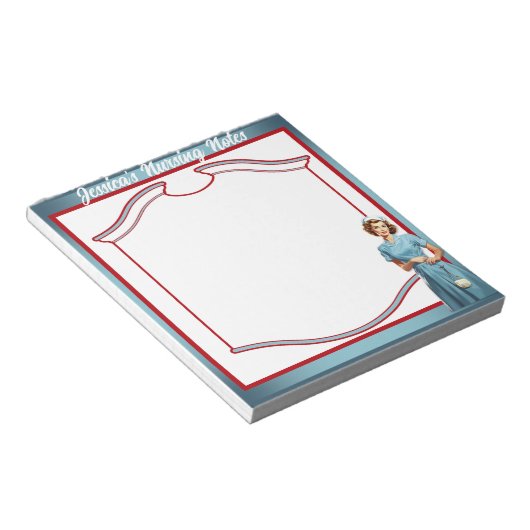 Bloc-notes sur la mère et l'infirmière (Incliné)