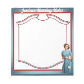 Bloc-notes sur la mère et l'infirmière (Devant)