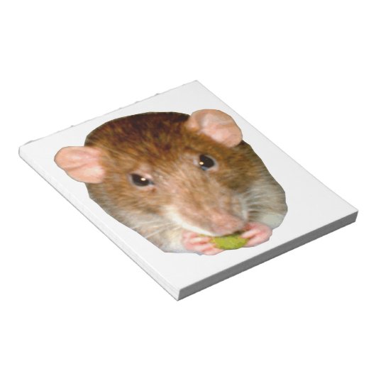 Bloc-notes sur le rat affamé (Incliné)