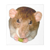 Bloc-notes sur le rat affamé (Devant)