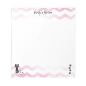 Bloc-notes sur le thème du chat (Devant)