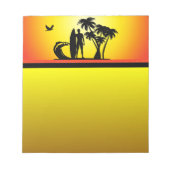 Bloc-notes surfer (Devant)