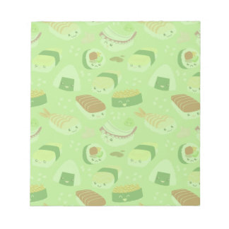 Bloc-notes sushi mignon