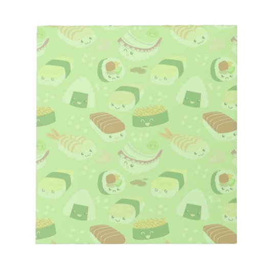Bloc-notes sushi mignon (Devant)