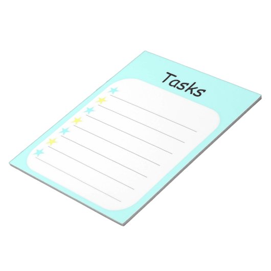 Bloc-notes Tâches (Incliné)