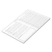 Bloc-notes TDA (Incliné)