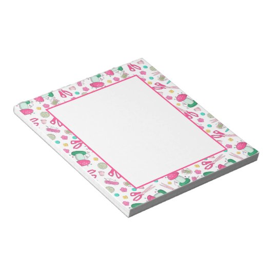 Bloc-notes temps de couture (Incliné)