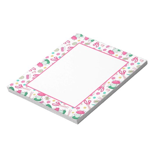 Bloc-notes temps de couture (Tourné)