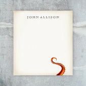 Bloc-notes Tenticité octopus vintage