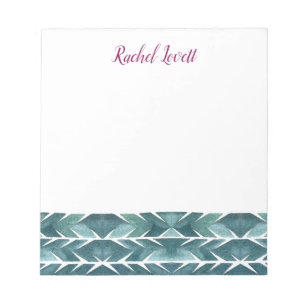 Bloc-notes texture cactus vert