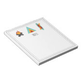 Bloc-notes Thème Camping (Incliné)