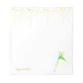 Bloc-notes Tipsy Hummingbird (Devant)