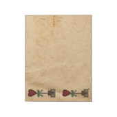 Bloc-notes Topiaire à Cœur Primitif (Tourné)