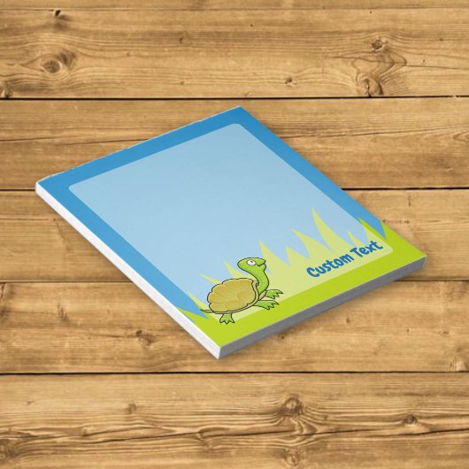 Bloc-notes Tortue de Dessin Animé