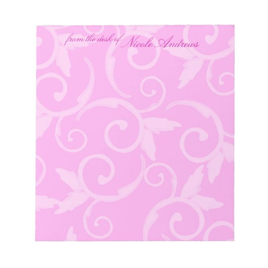 Bloc-notes - Tourbillon de filles (Devant)