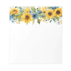 Bloc-notes tournesol