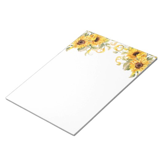 Bloc-notes tournesol (Incliné)