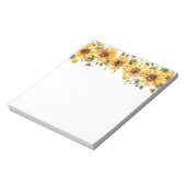 Bloc-notes tournesol (Tourné)