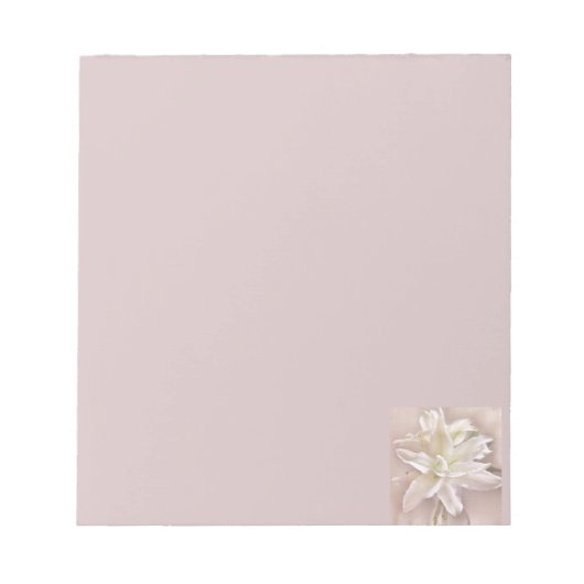 Bloc-notes transparent Lily Blossoms (Devant)