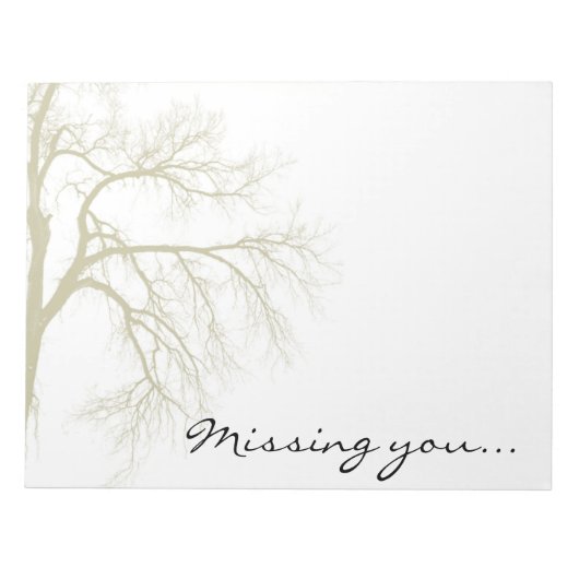 Bloc-notes Tree II (Devant)