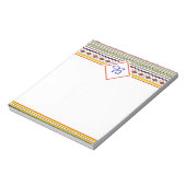 Bloc-notes tribal de printemps brillant (Tourné)